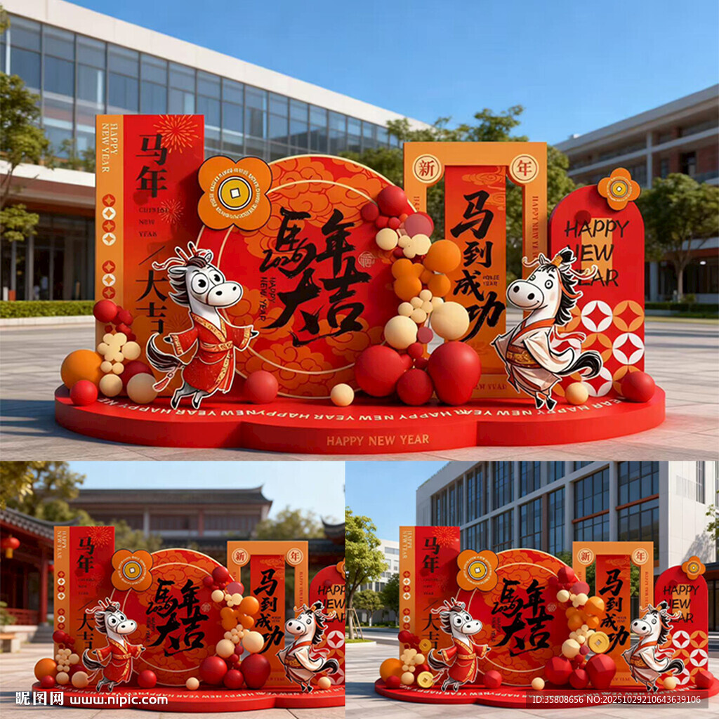 2026马年春节美陈