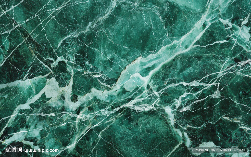 翠绿大理石纹理