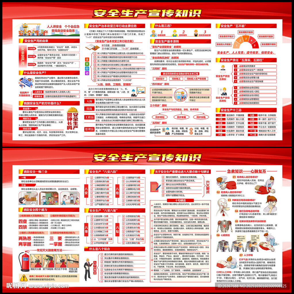 安全生产宣传展板