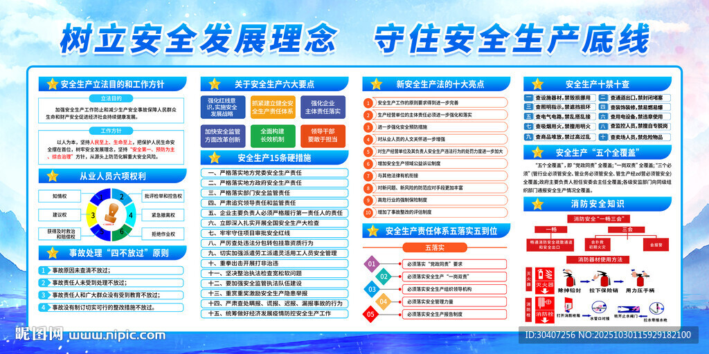 网络安全宣传海报展示