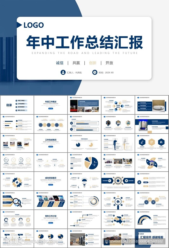 家电电器行业工作总结ppt模板