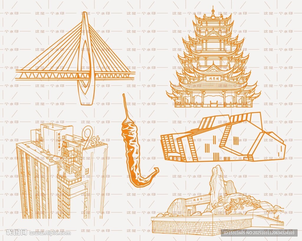 重庆市江北区标志性建筑