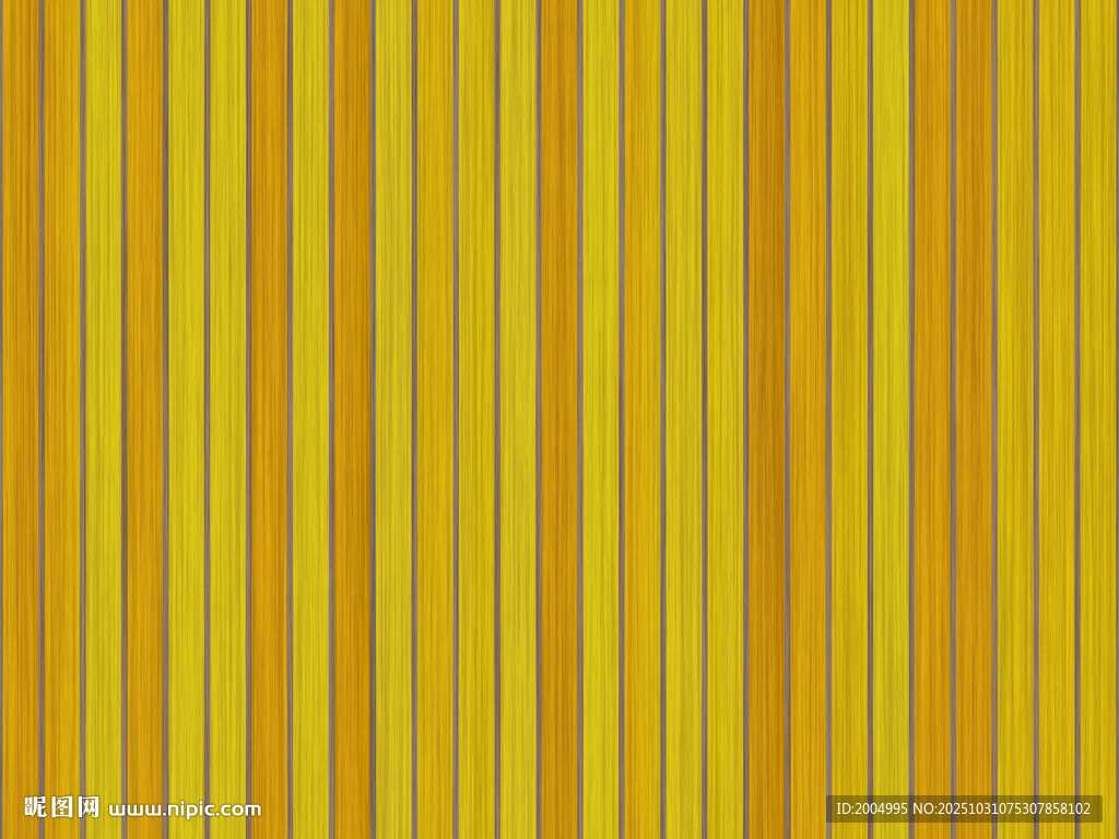 黄色木板条纹