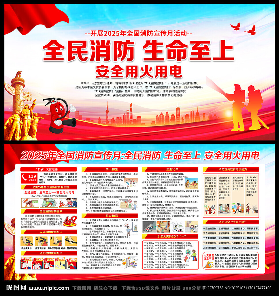 2025年消防宣传知识