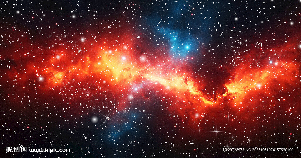 绚丽唯美梦幻星空