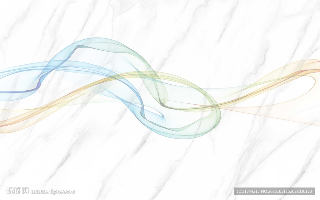 线条爵士白大理石