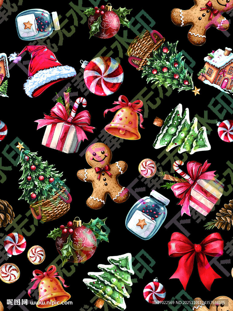 圣诞装饰元素集合