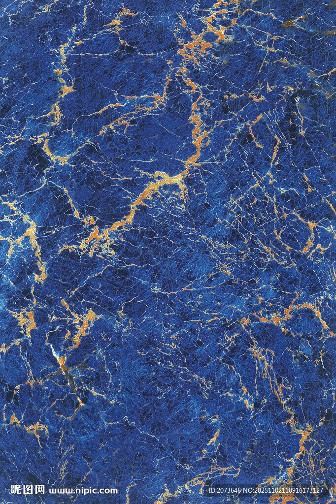 宝石蓝高清岩板大理石素材系列
