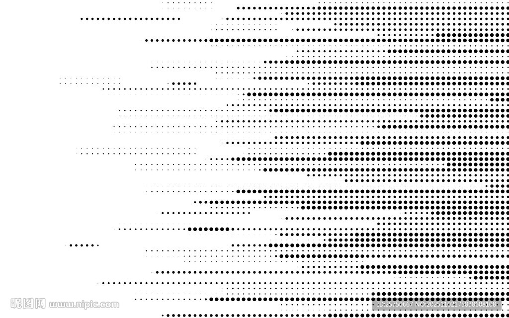 黑白线条抽象图案