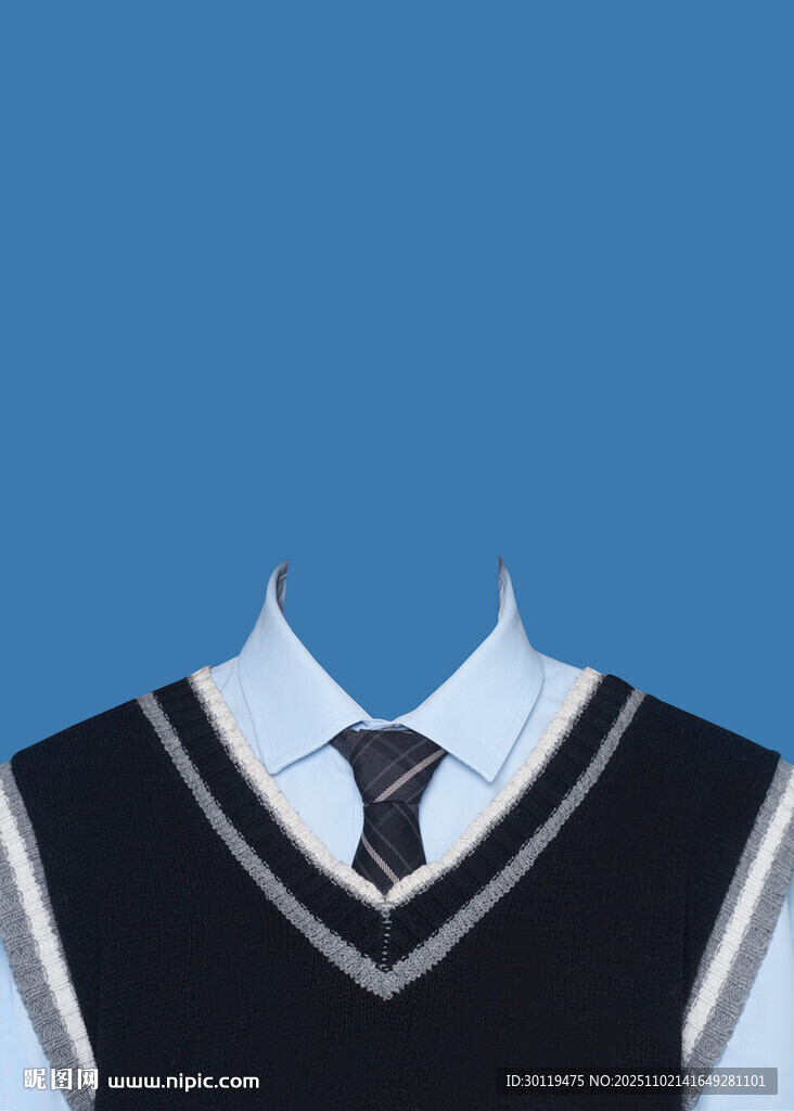 校园风证件照衣服