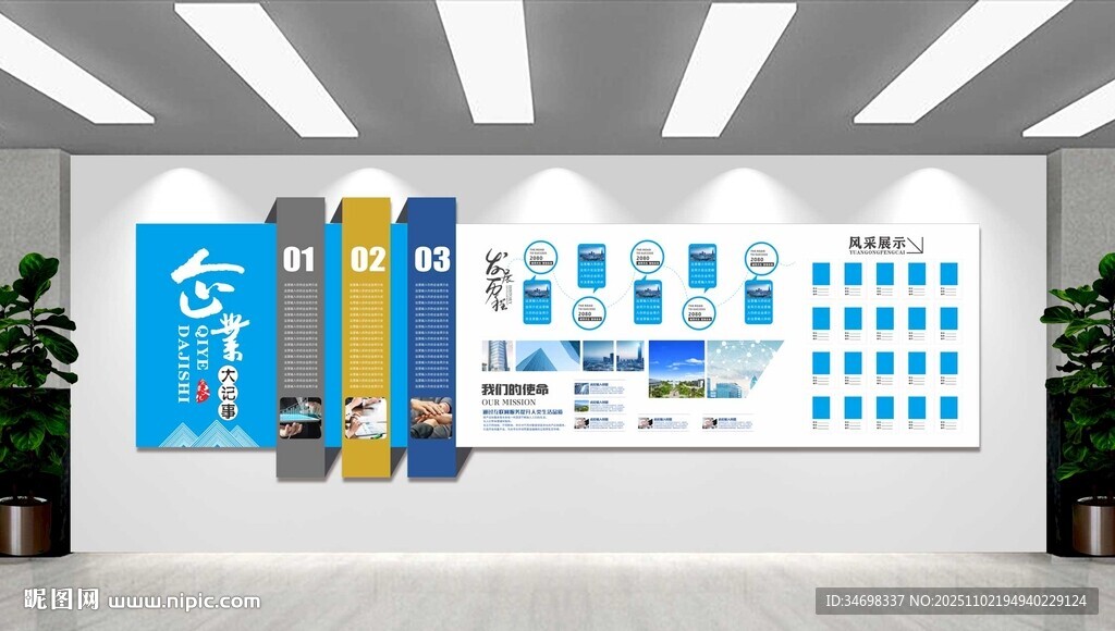 企业文化墙发展历程