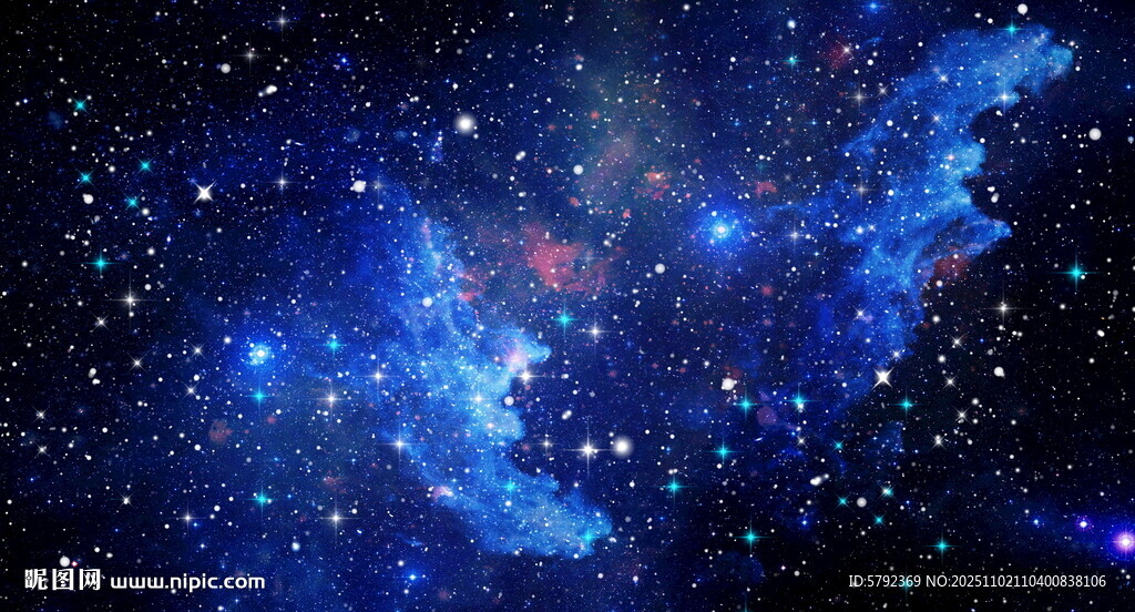 黑色宇宙星空背景