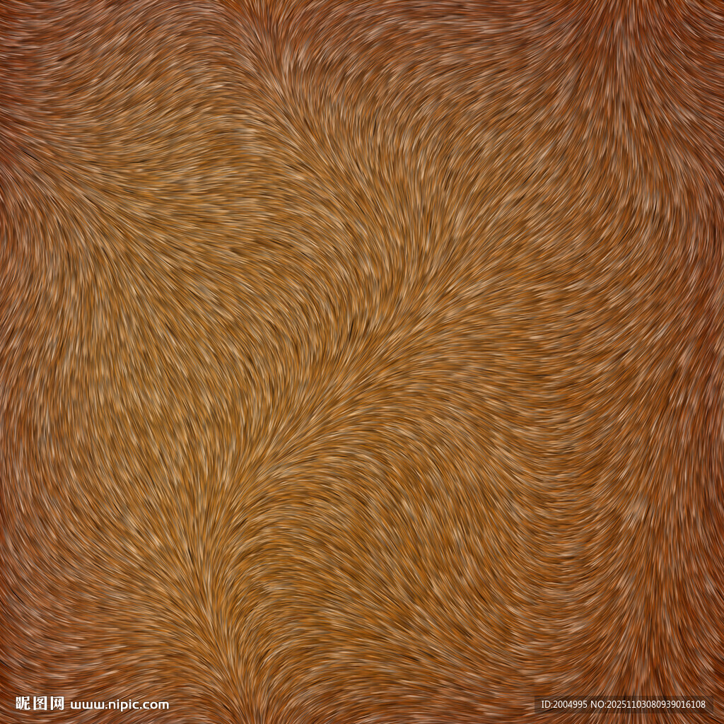 棕色毛绒纹理背景图