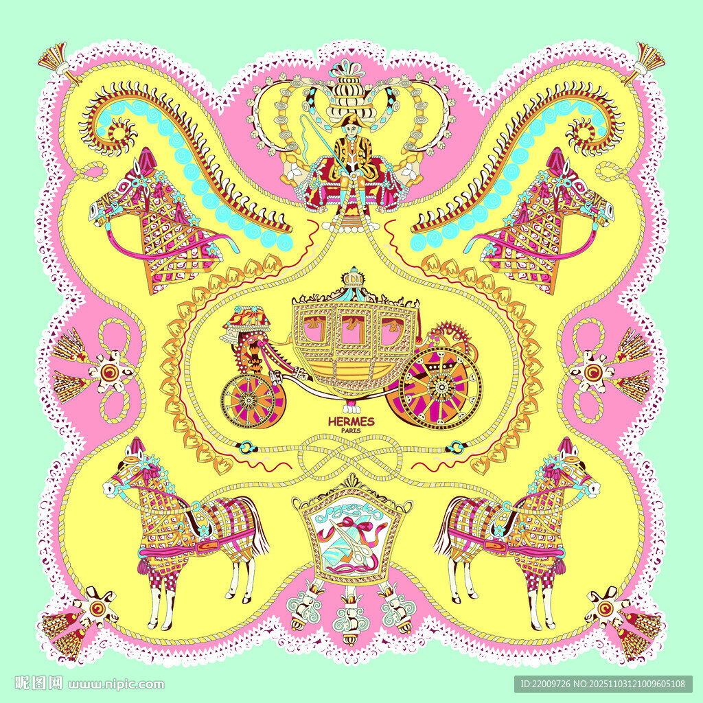 复古风民族图案装饰画