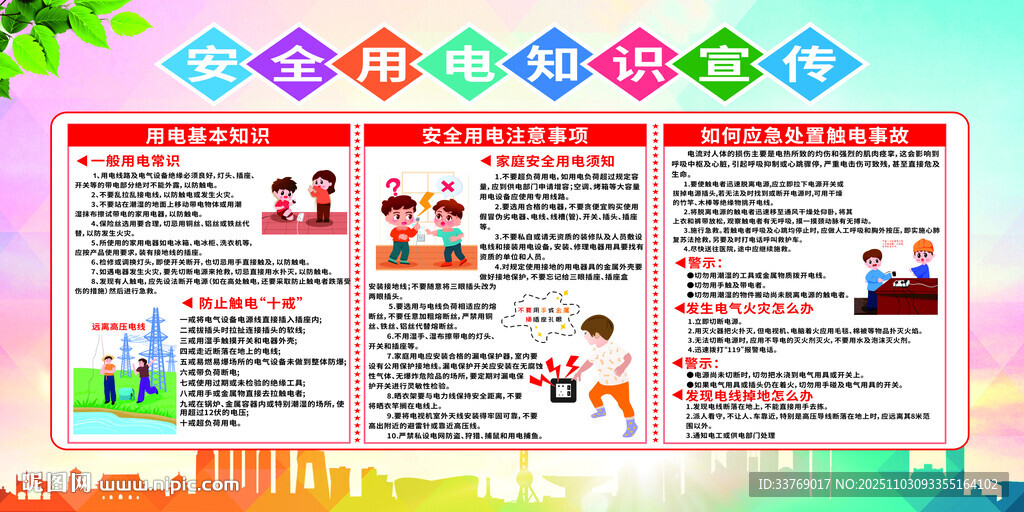 安全用电知识宣传栏