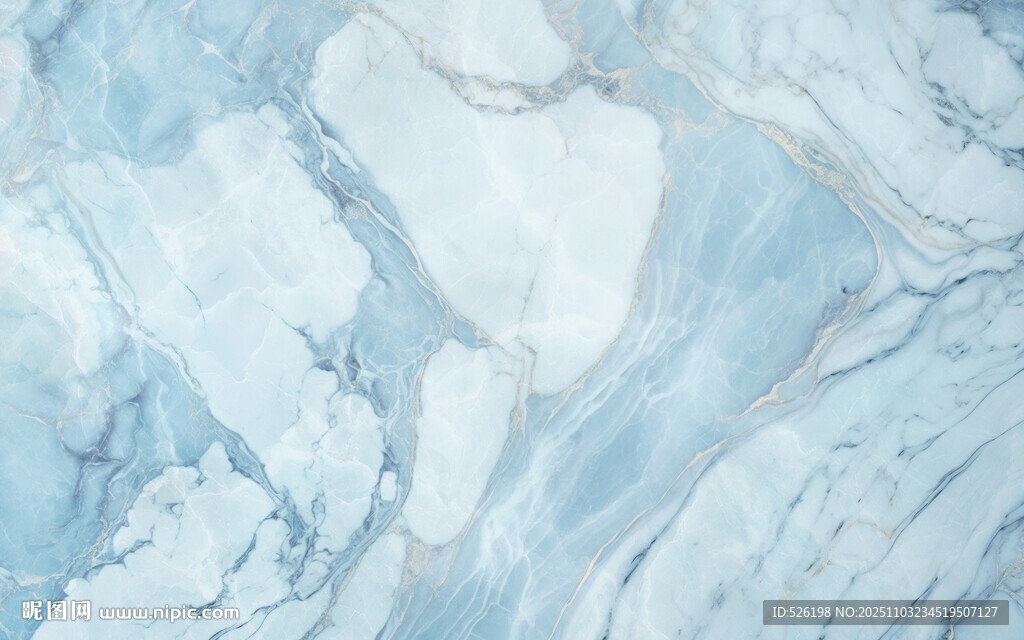 蓝色大理石纹理