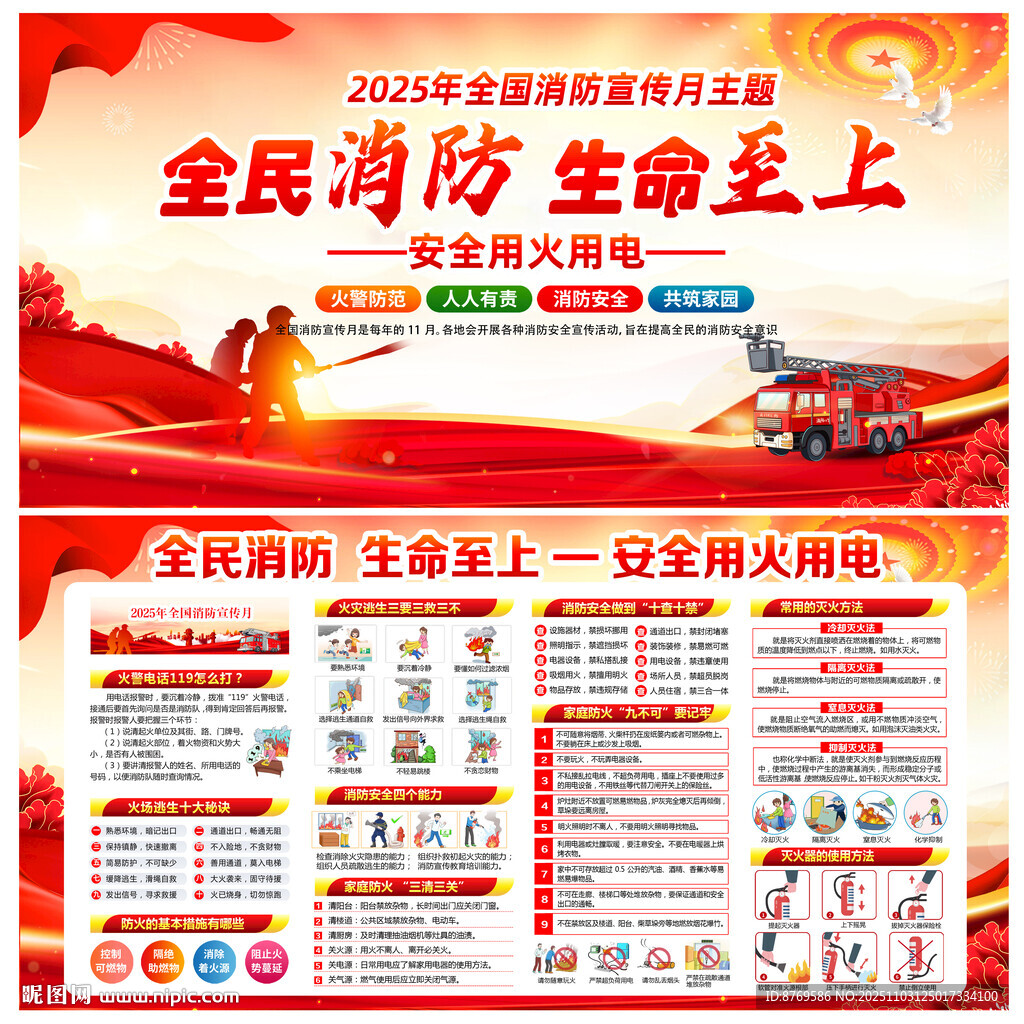 2025年全国消防宣传月