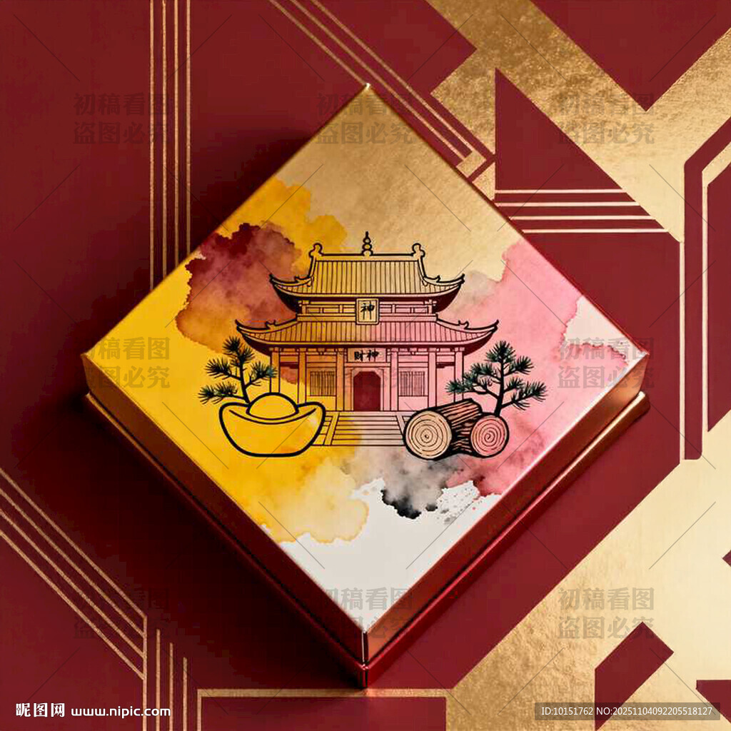 中国风精油包装