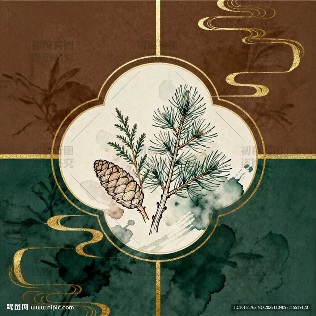 中国风精油包装