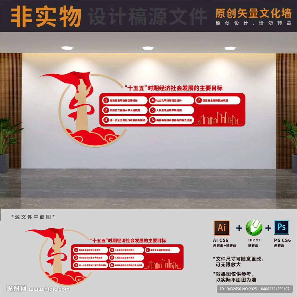 十五五主要目标文化墙