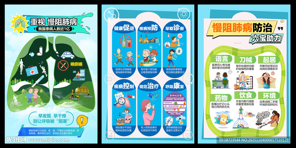 世界慢阻肺日海报