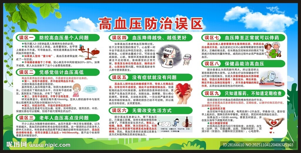 高血压日宣传栏