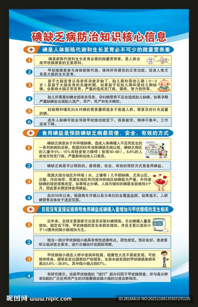 防治碘缺乏病日海报