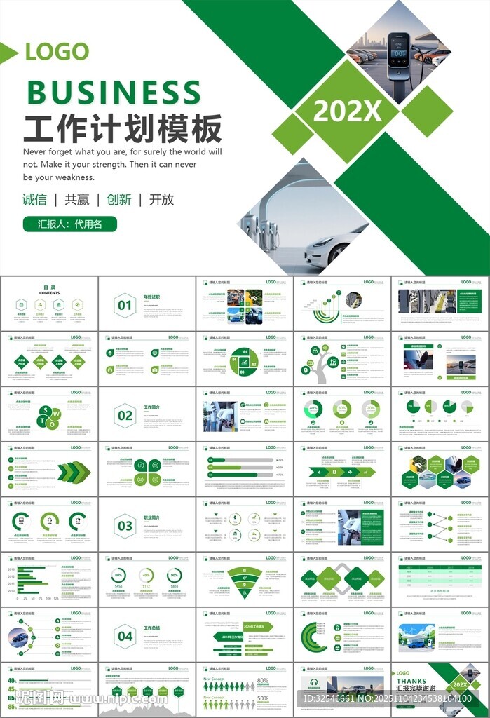 新能源汽车电动车行业PPT