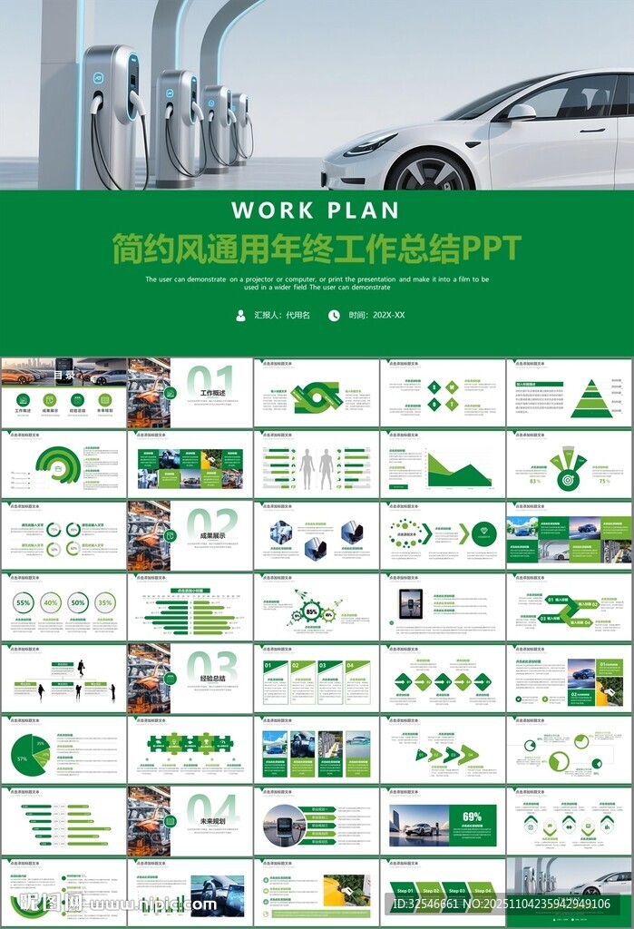 新能源汽车电动车行业PPT