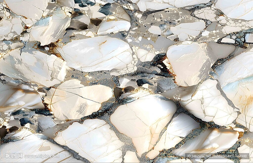 碎石路面纹理特写