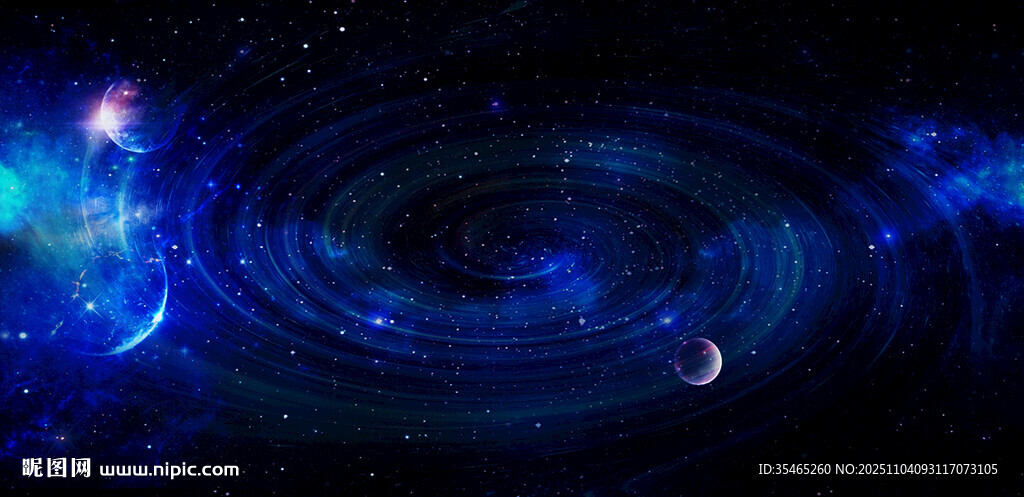 黑色星空背景墙