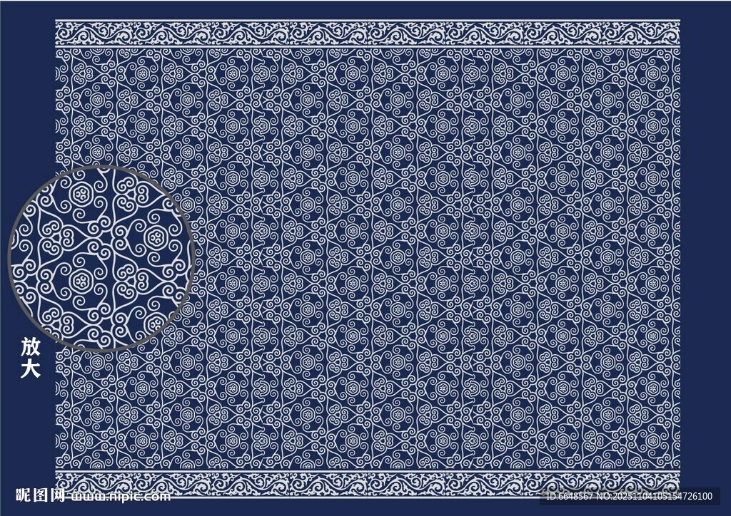 中式古典喜庆底纹