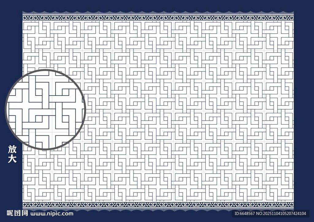 中式古典喜庆底纹