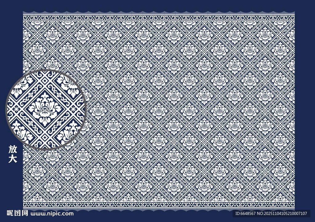 中式古典喜庆底纹