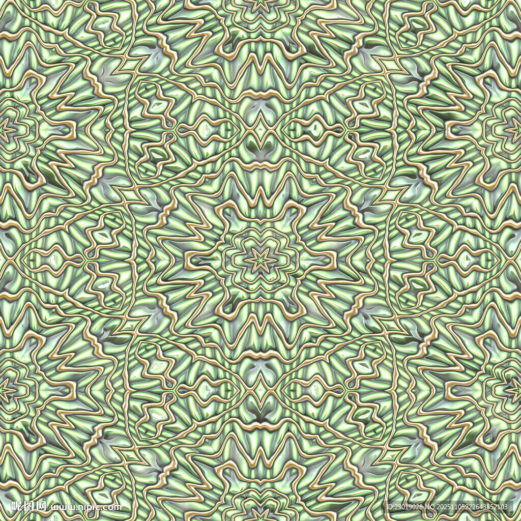 复古图案设计数码印花