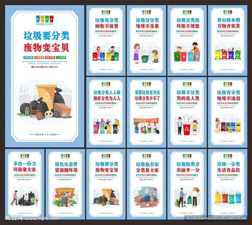 垃圾分类文化墙