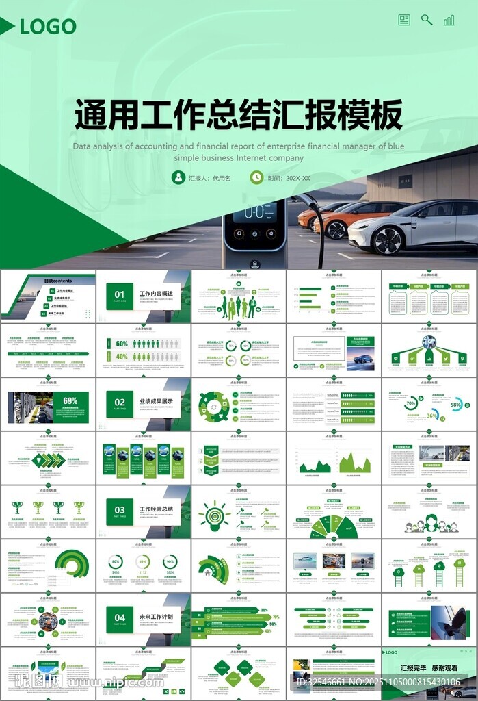 新能源汽车电动车行业PPT