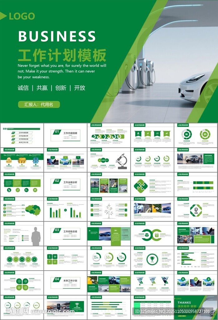 新能源汽车电动车行业PPT