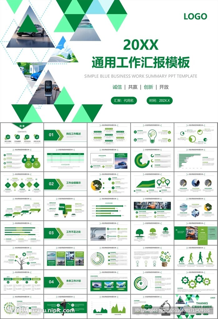 新能源汽车电动车行业PPT
