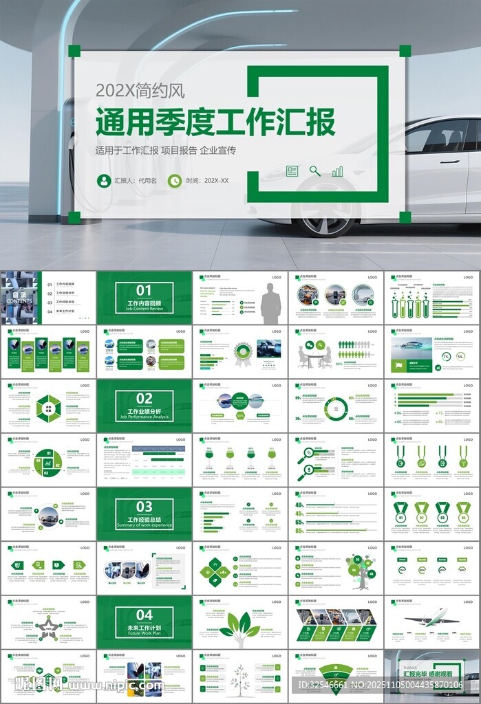 新能源汽车电动车行业PPT