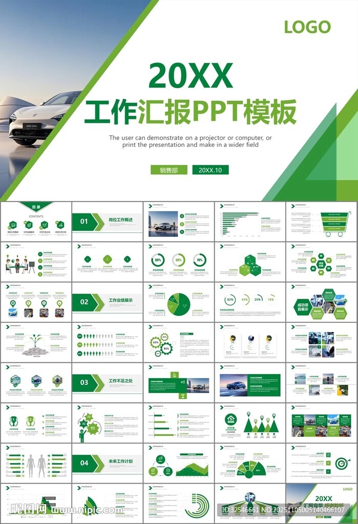 新能源汽车电动车行业PPT