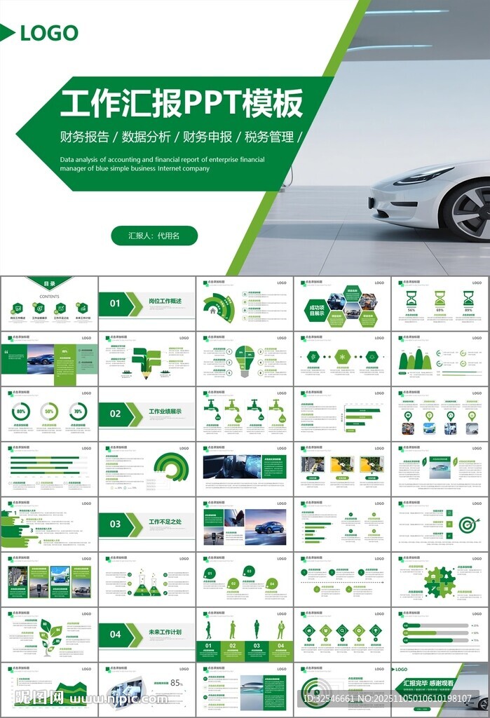 新能源汽车电动车行业PPT