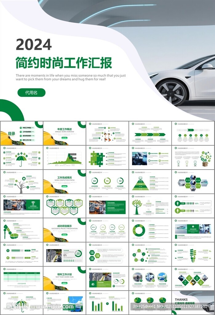 新能源汽车电动车行业PPT
