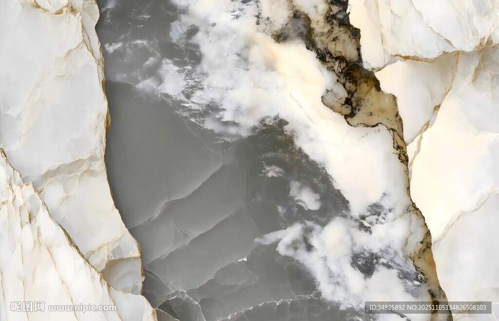 纹理独特的自然岩石图案