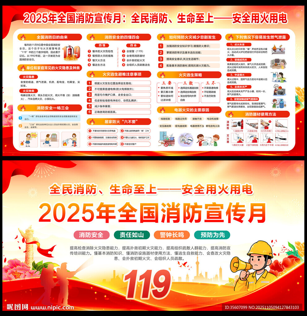 2025年全国消防宣传月