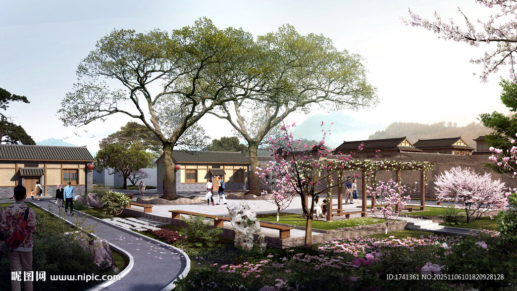 春日园林美景赏