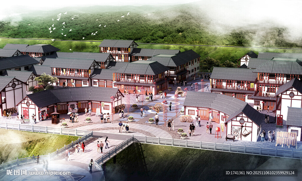 古色古香的传统建筑群