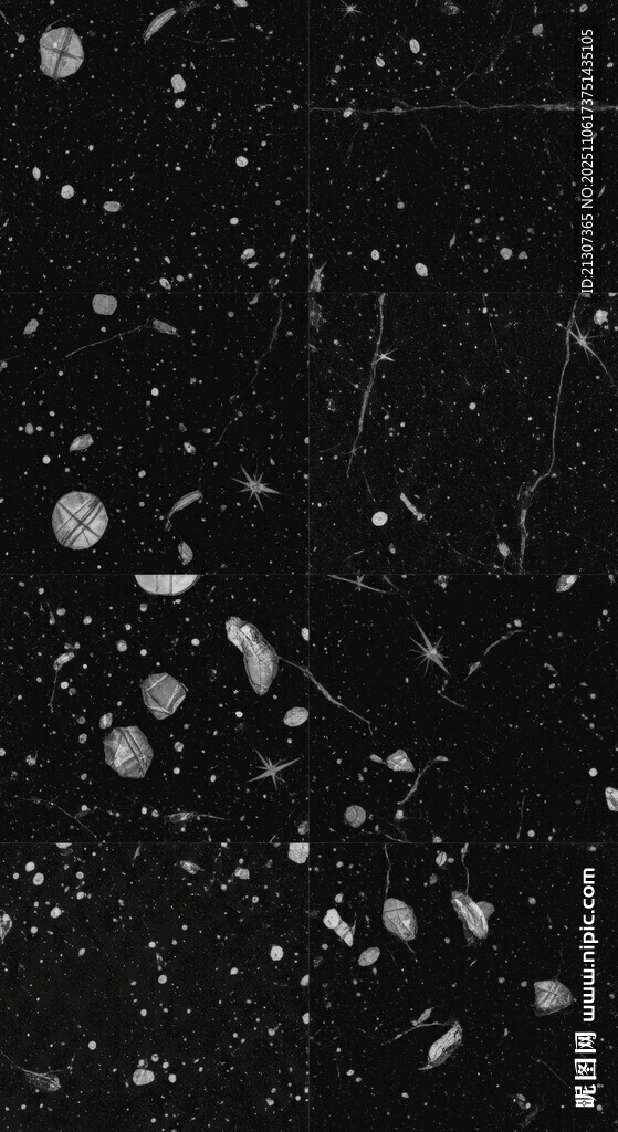 黑色斑点纹理石材图案