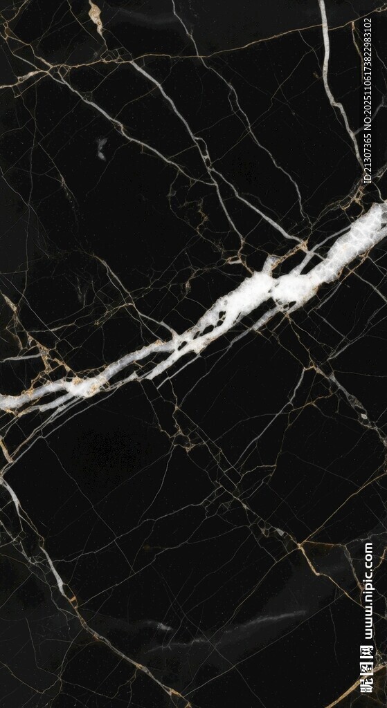 黑色大理石纹理图案