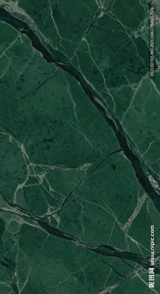 深绿大理石纹理图案